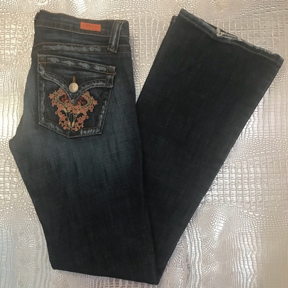 Plastic By Gly Denim - PLASTIC BY GLY EMBROIDERY JEANS